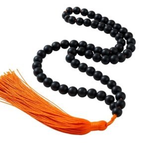 Asli Karungali 108 Beads Mala Ebony Wood.