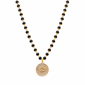 divine-karungali-malai-gold-capped-om-pendant