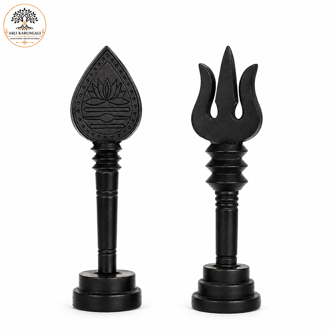 Karungali Base Combo: Shiv Trishul & Murugan Astra - Image 2