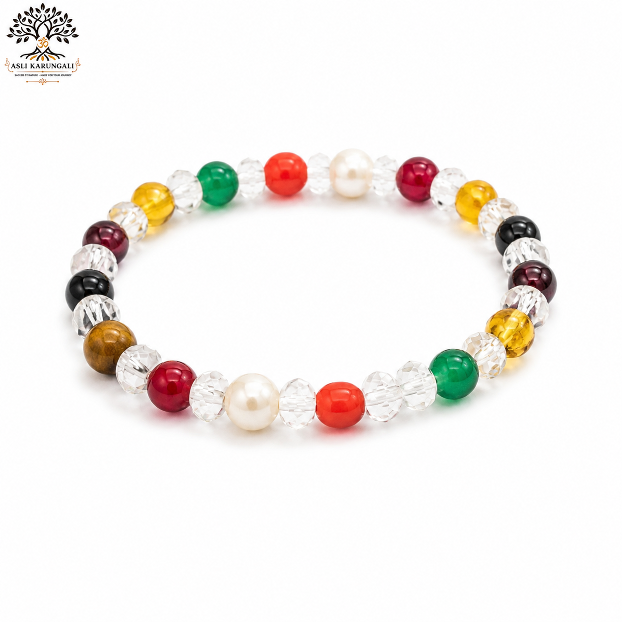 Navratan Bracelet for Strength and Stability