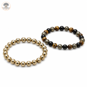 Tiger Pyrite Combo Set for Prosperity & Protection
