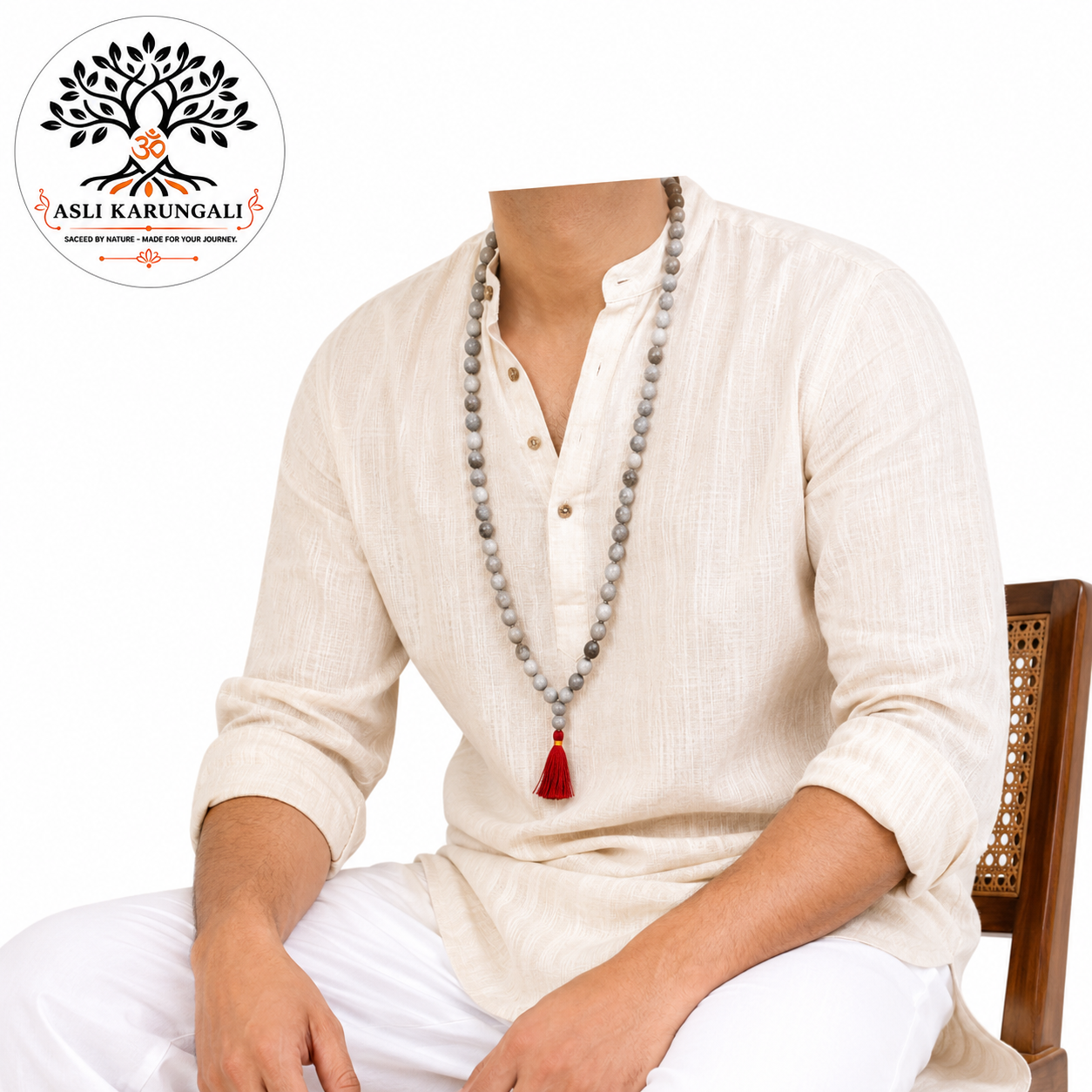 Vaijayanti Jaap Mala 108 Beads for Meditation & Divine Blessings - Image 2
