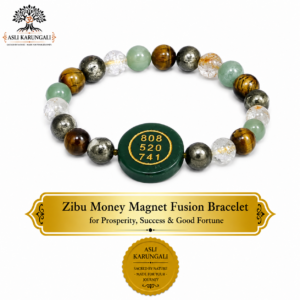 Zibu Money Magnet Fusion Bracelet for Prosperity, Success & Good Fortune