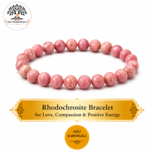 Rhodochrosite Bracelet for Love, Compassion & Positive Energy