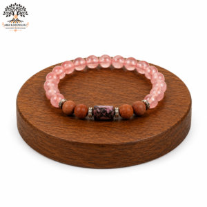 Scorpio (Vrishchik Rashi) Stone Bracelet with Natural Gemstone Beads
