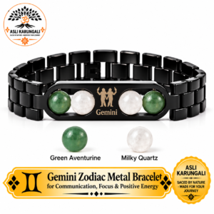 Gemini (मिथुन राशि) Zodiac Metal Bracelet