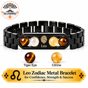 Leo (सिंह राशि) Zodiac Metal Bracelet