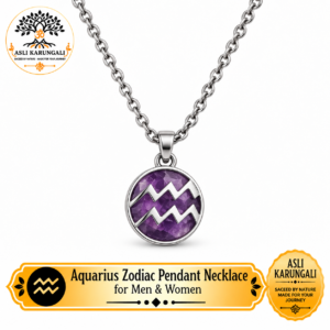 Aquarius (कुंभ राशि) Pendant Necklace for Men & Women